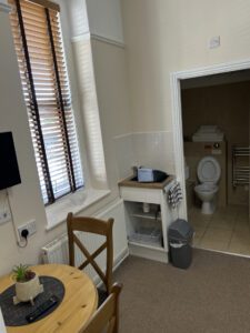 studio dining area